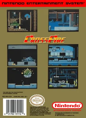 CrossFire (USA) (Proto) box cover back